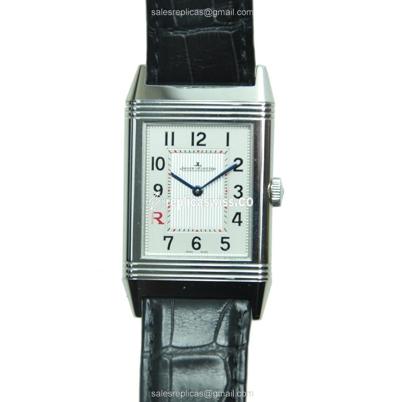 Elegant Jaeger-Lecoultre Q2788522 Reverso Replica with Automatic Movement Silver Dial Watch