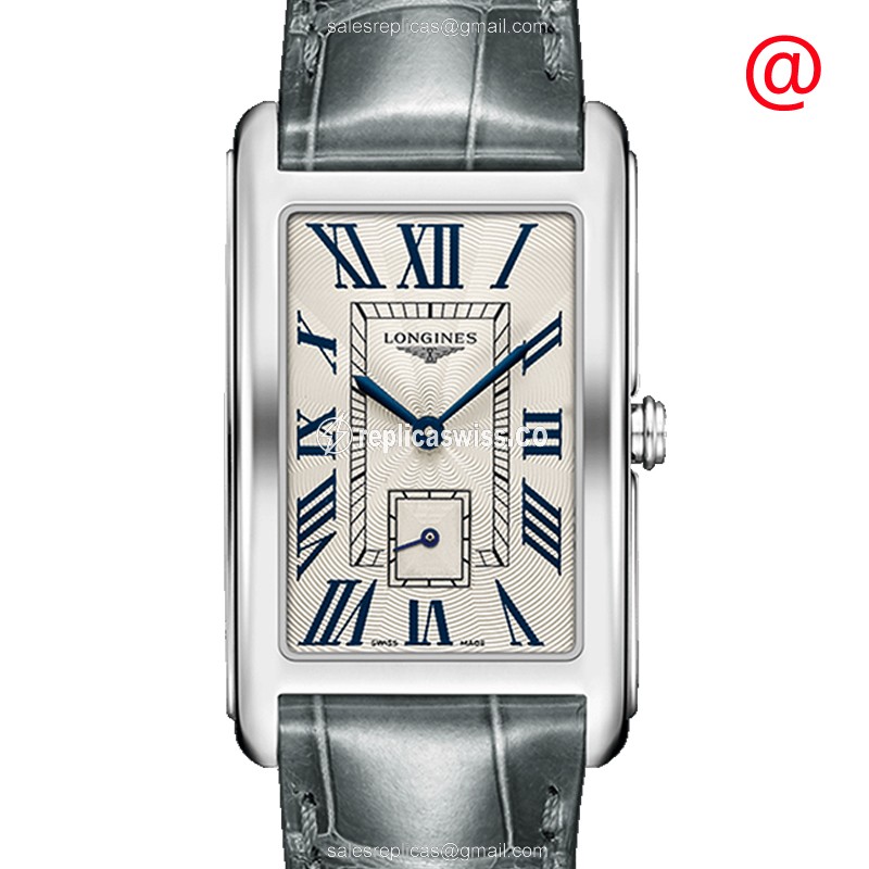 Elegant Longines Dolce Vita Replica with Silver Dial Alligator Strap | Automatic Movement Watch