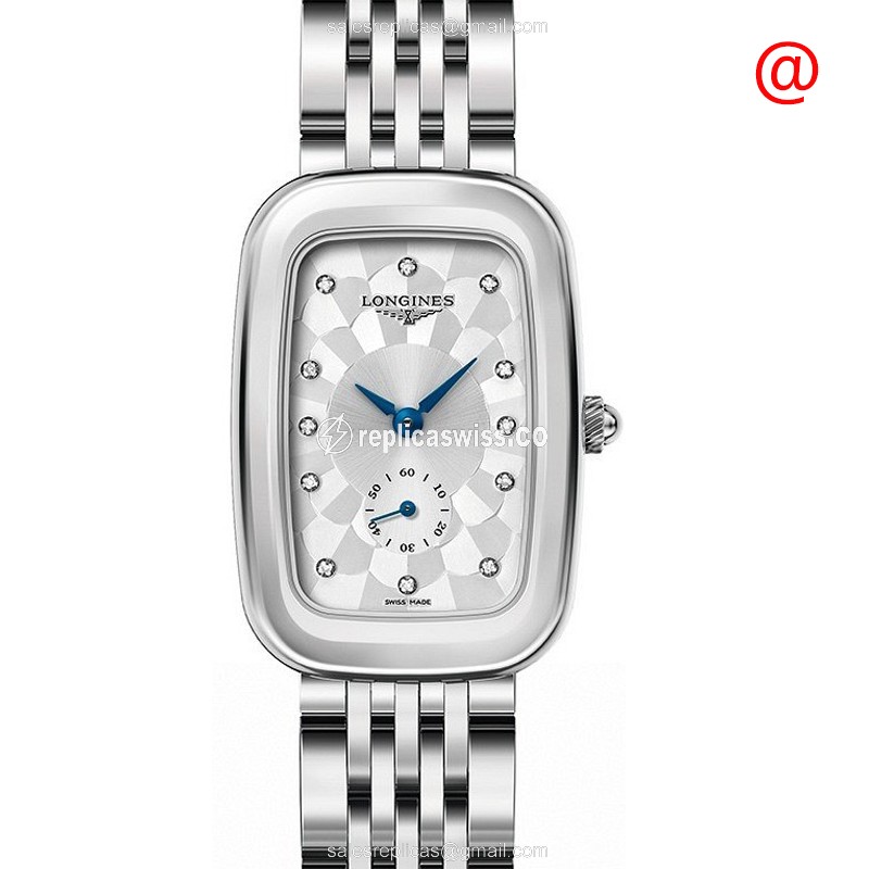 Elegant Longines Equestrian Replica in Silver Dial & Stainless Steel, Quartz Movement Watch