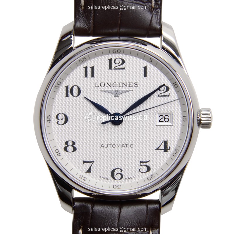 Elegant Longines L2.518.4.78.3 Replica Watch in Stainless Steel & Silver Dial