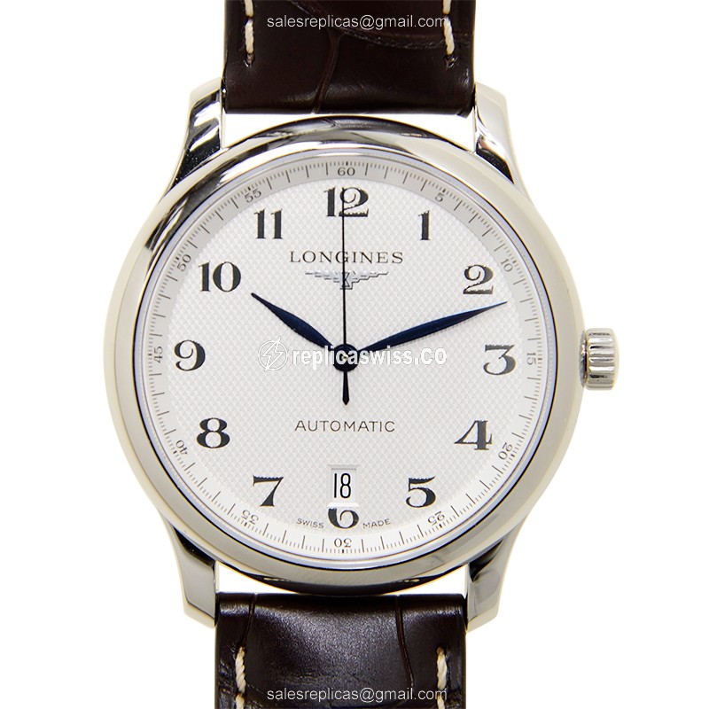 Elegant Longines L2.628.4.78.3 Replica Watch in Silver Dial & Stainless Steel Case with Automatic