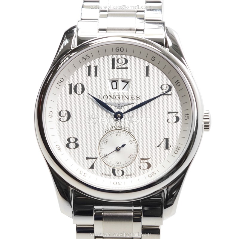 Elegant Longines L2.676.4.78.6 Master Replica with White Dial Stainless Steel Case Watch