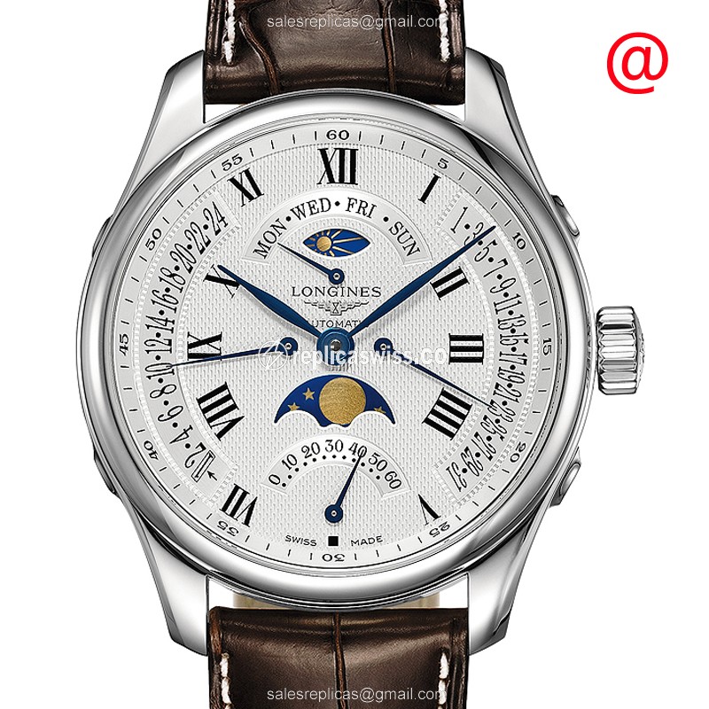 Elegant Longines L2.739.4.71.3 Replica Watch | Automatic Movement | Silver Dial