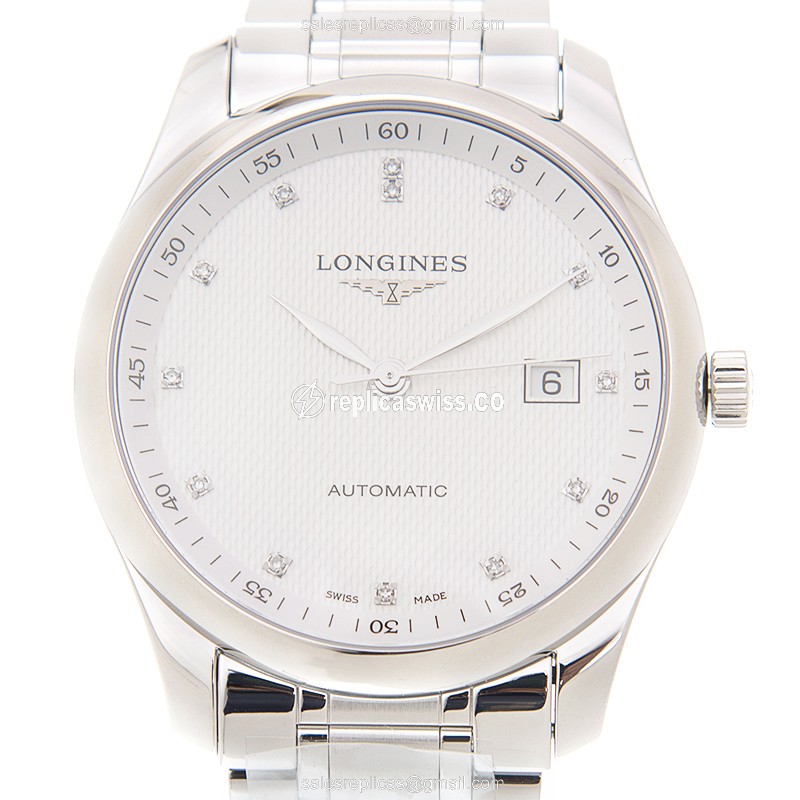 Elegant Longines L2.793.4.77.6 Master Replica with Automatic Movement Stainless Steel Case Watch