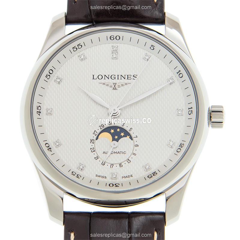 Elegant Longines L2.909.4.77.3 Replica Watch | White Dial, Automatic Movement