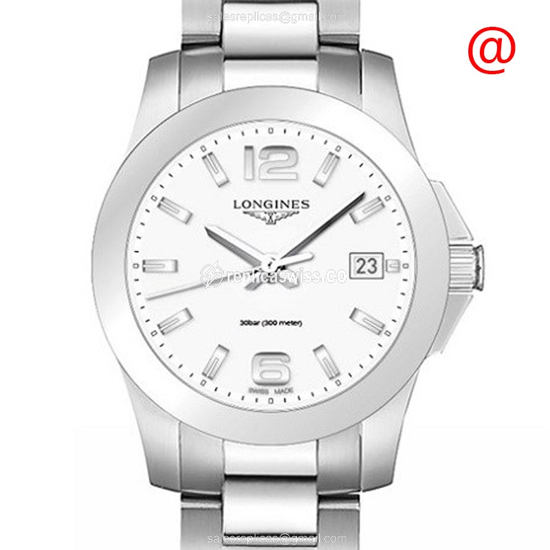 Elegant Longines L3.377.4.16.6 Replica Watch | Stainless Steel Case & Silver Dial
