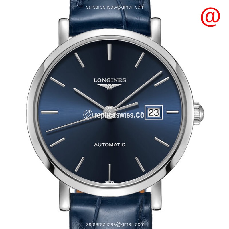 Elegant Longines L4.310.4.92.2 Replica Watch | Blue Dial, Automatic Movement