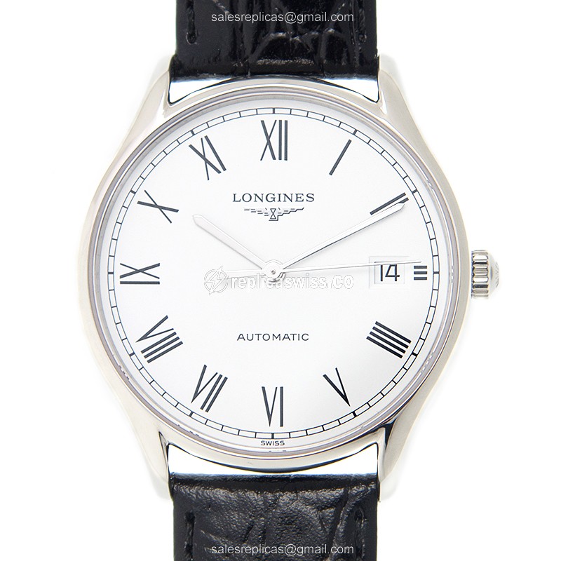 Elegant Longines Lyre Replica with Automatic Movement Polished Stainless Steel Case Watch