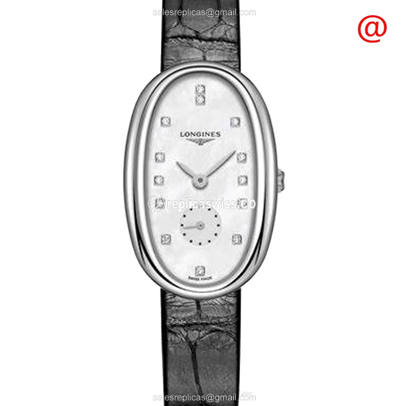 Elegant Longines Symphonette Replica in Stainless Steel, Automatic Movement & White Dial Watch