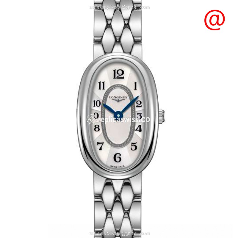 Elegant Longines Symphonette Replica Watch in Stainless Steel, Silver Dial & Quartz Movement
