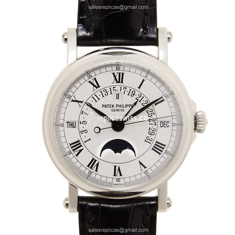 Elegant Patek Philippe 5059P-001 Replica Watch | White Dial, Automatic Movement