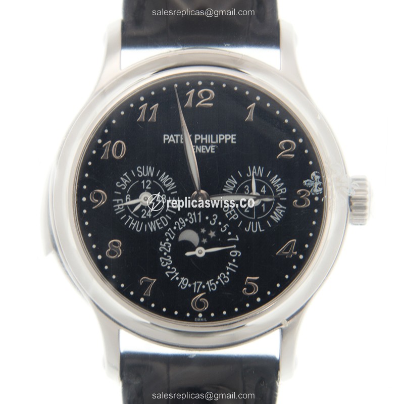 Elegant Patek Philippe 5374P-001 Replica Watch with Automatic Movement Exquisite Platinum Case