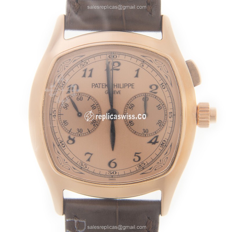 Elegant Patek Philippe 5950R-010 Grand Complications Replica in 18kt Pink Gold, Manual Wind