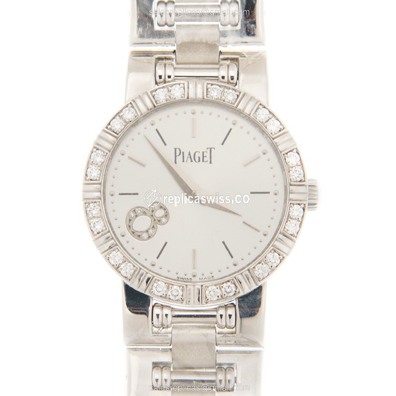 Elegant Piaget G0A32052 Dancer Replica in 18kt Gold, Silver Dial, Sapphire Crystal Watch
