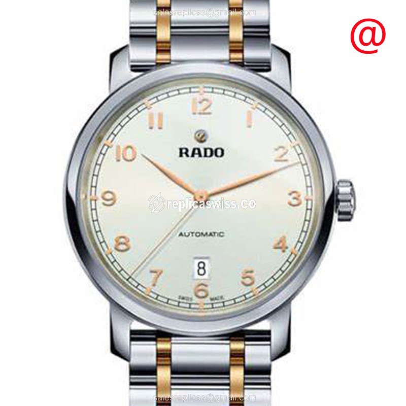 Elegant Rado DIAMASTER Replica in Silver Dial & Stainless Steel Case, Automatic Movement Watch