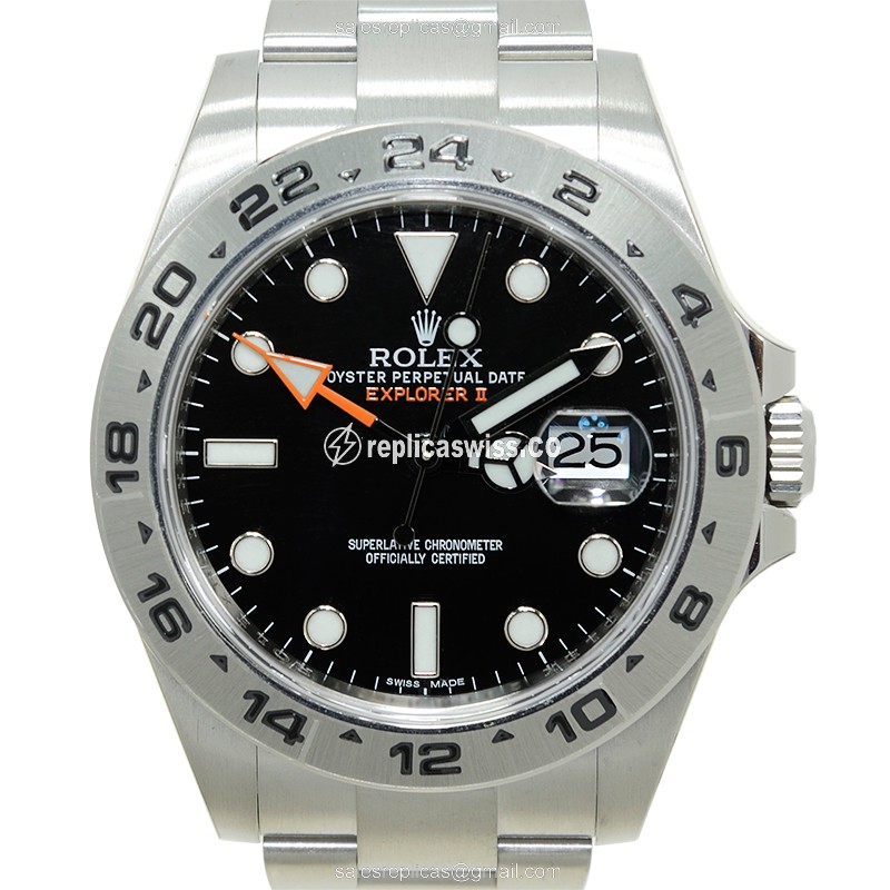 Elegant Rolex 216570-0002 Explorer Replica with Black Dial Stainless Steel Case Watch