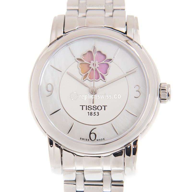 Elegant Tissot Lady Heart Replica Watch | Automatic Movement | Stainless Steel Case