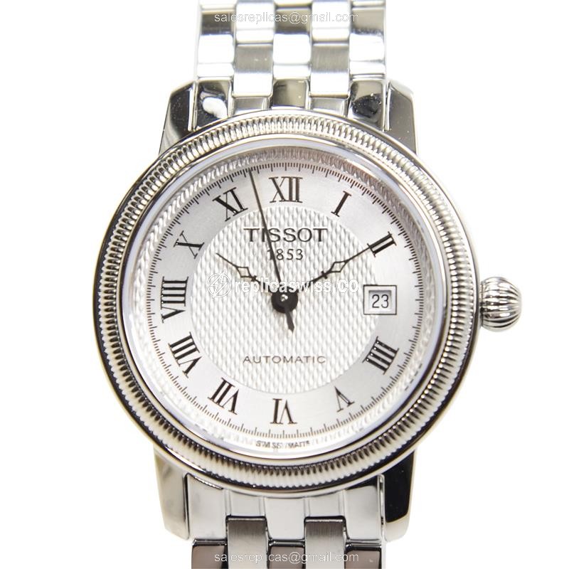Elegant Tissot T-Classic Replica in Silver Dial Stainless Steel Case with Automatic Movement