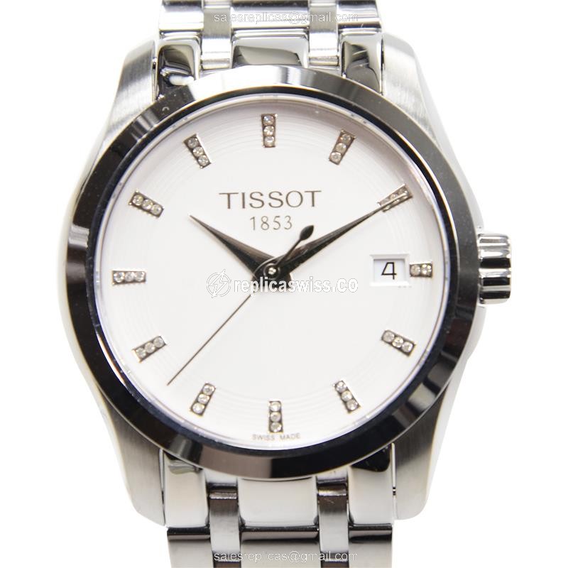 Elegant Tissot T-Classic Replica in White Dial Stainless Steel, Automatic Movement Watch