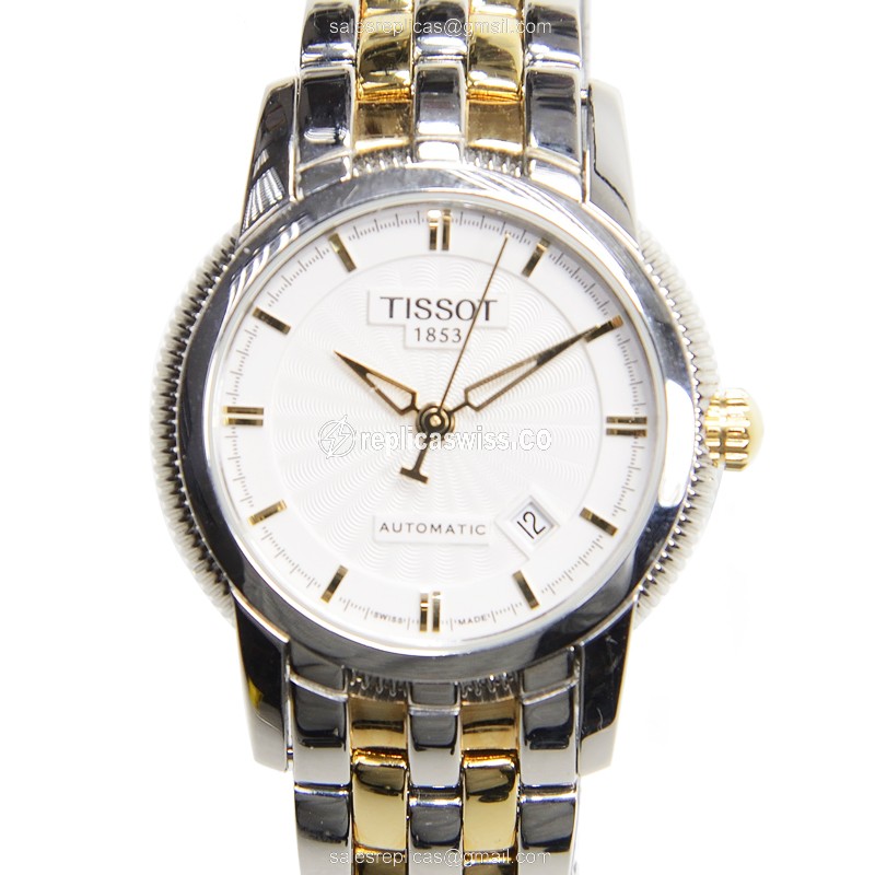 Elegant Tissot T-CLASSIC Replica Watch | Automatic Movement, Silver Dial & Case