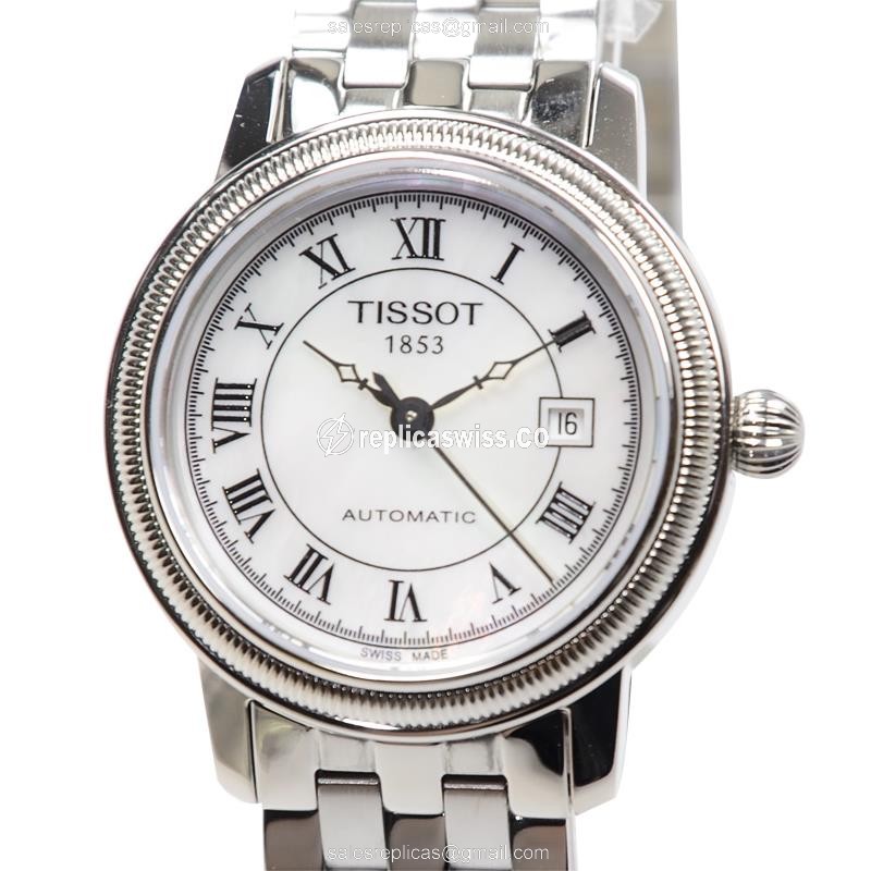 Elegant Tissot T-CLASSIC Replica Watch | Automatic Movement, White Dial, Stainless Steel Case