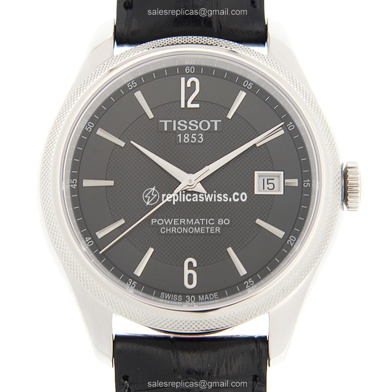 Elegant Tissot T-Classic Replica with Automatic Movement Polished Steel Case Watch