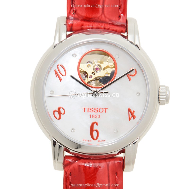 Elegant Tissot T-Classic Replica with White Dial Stainless Steel Case, Automatic Movement Watch
