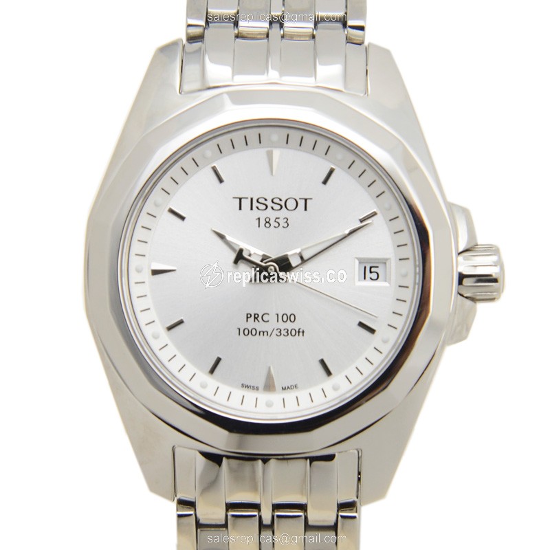 Elegant Tissot T-SPORT Replica in Silver Dial Stainless Steel Case with Automatic Movement Watch