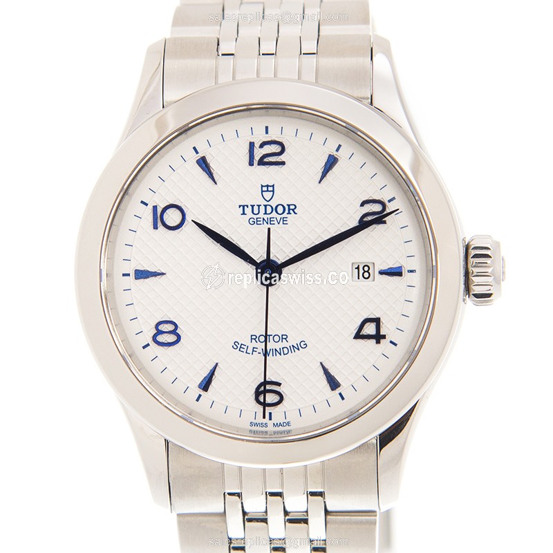 Elegant Tudor 91350-67010-SV Replica Watch | Automatic Movement | Silver Dial & Steel Case