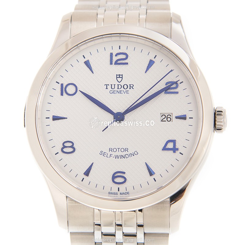 Elegant Tudor 91650-67070-WT 1926 Automatic Steel Watch | White Dial, Stainless Case