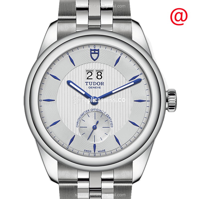 Elegant Tudor Glamour Date Replica | Automatic Movement | Stainless Steel Case & White Dial Watch