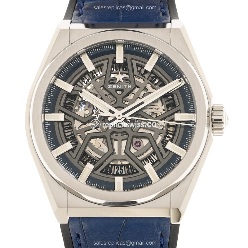 Elegant Zenith DEFY 95.9000.670/78.R584 Replica Watch in Titanium Case, Automatic Movement