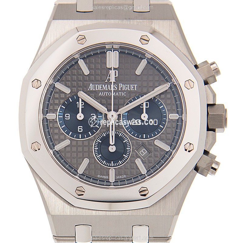 Exquisite Audemars Piguet Royal Oak Replica in Gray Dial & PVD Titanium Case with Automatic