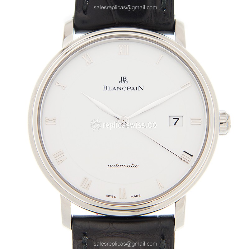 Exquisite Blancpain Villeret Replica with Automatic Movement White Dial, Crafted in Stainless