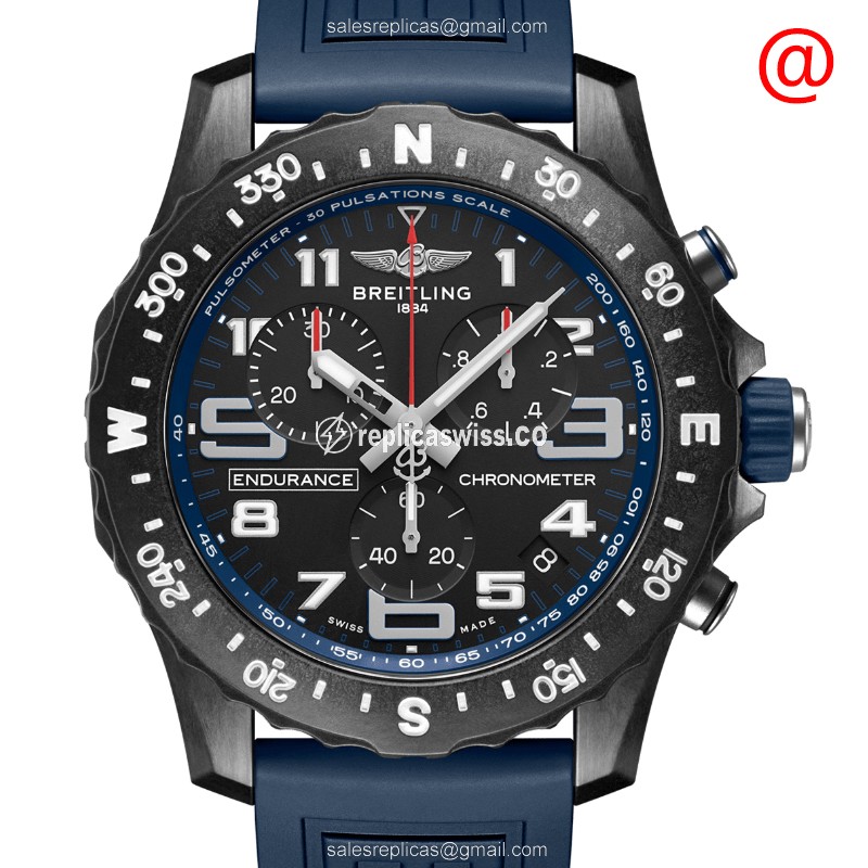 Exquisite Breitling Endurance Pro Replica | Black Dial & Ultra-Light Polymer Case Watch