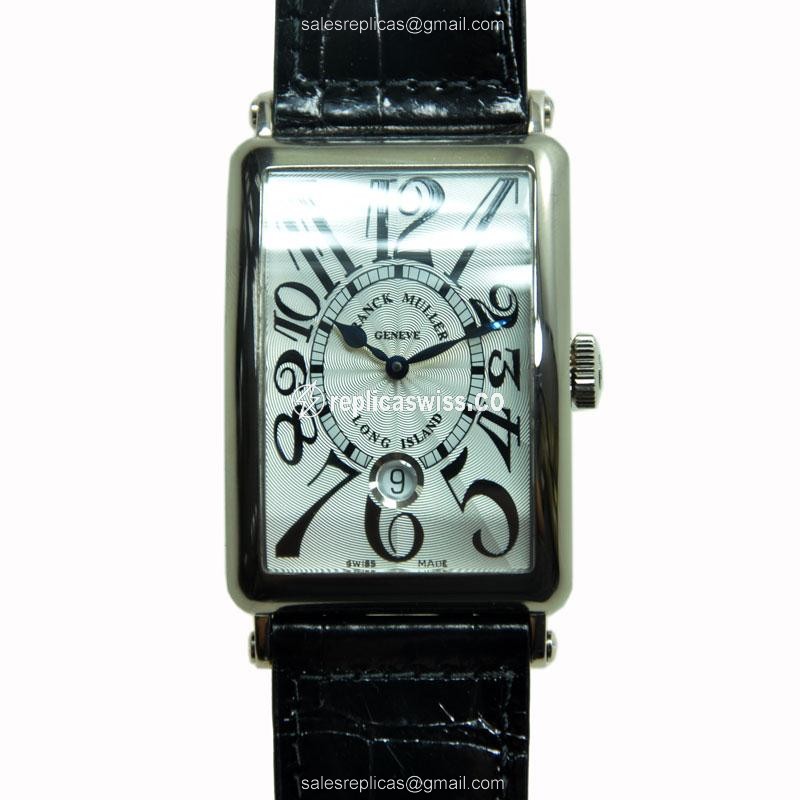 Exquisite Franck Muller 1200SCDTOG Long Island Replica in 18kt Gold with Automatic Movement and