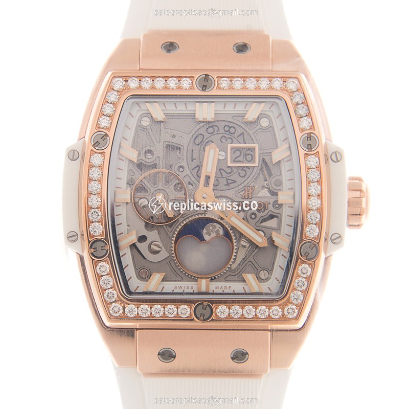 Exquisite Hublot 647.OE.2080.RW.1204 BIG BANG Replica Watch | Automatic Movement | Silver Dial