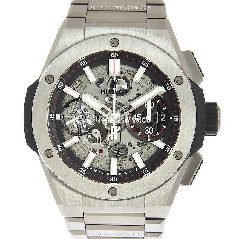 Exquisite Hublot Big Bang Automatic Replica | Titanium Case, Crystal Mirror Watch