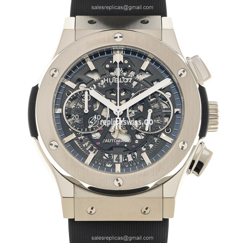 Exquisite Hublot Classic Fusion 525.NX.0170.RX Replica, Automatic Movement, Titanium Case & Black