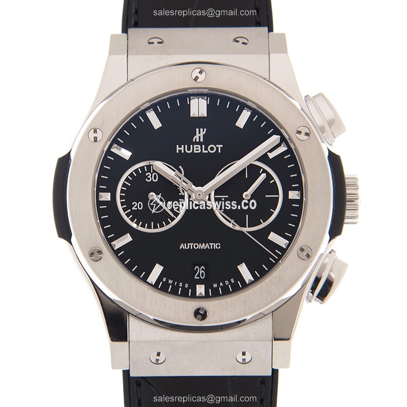 Exquisite Hublot Classic Fusion Replica with Automatic Movement & Sleek Titanium Case Watch