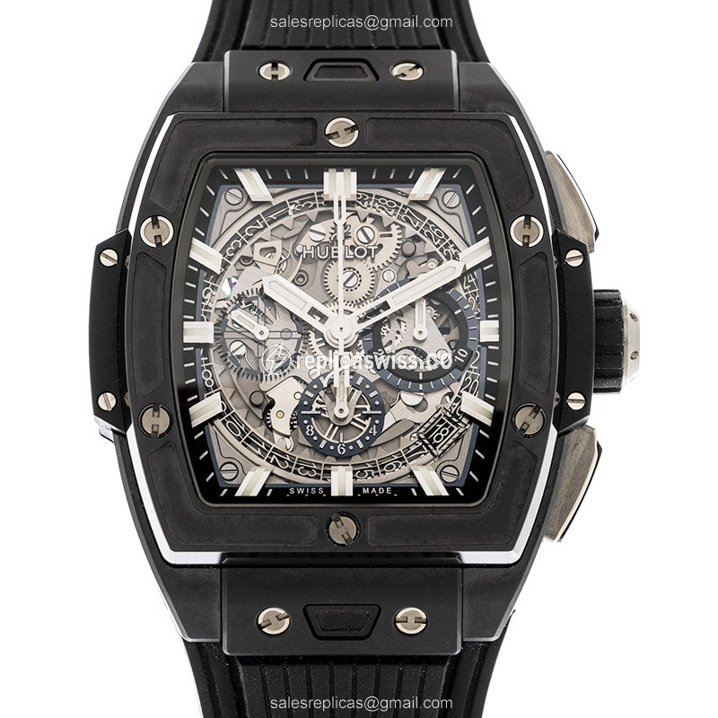 Exquisite Hublot Spirit Of Big Bang Replica with Silver Dial Automatic Movement, Crafted in