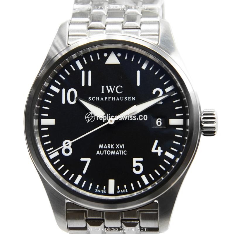 Exquisite IWC PILOTS Replica Watch with Automatic Movement Polished Steel Case
