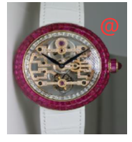 Exquisite Jacob & Co. 210.545.40.BR.RB.UPA Skull Dial Replica in 18kt Rose Gold & White Leather