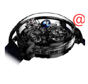 Exquisite Jacob & Co. AT110.31.AA.WD.ABALA Replica with Manual Wind 18kt Black Gold Case Watch