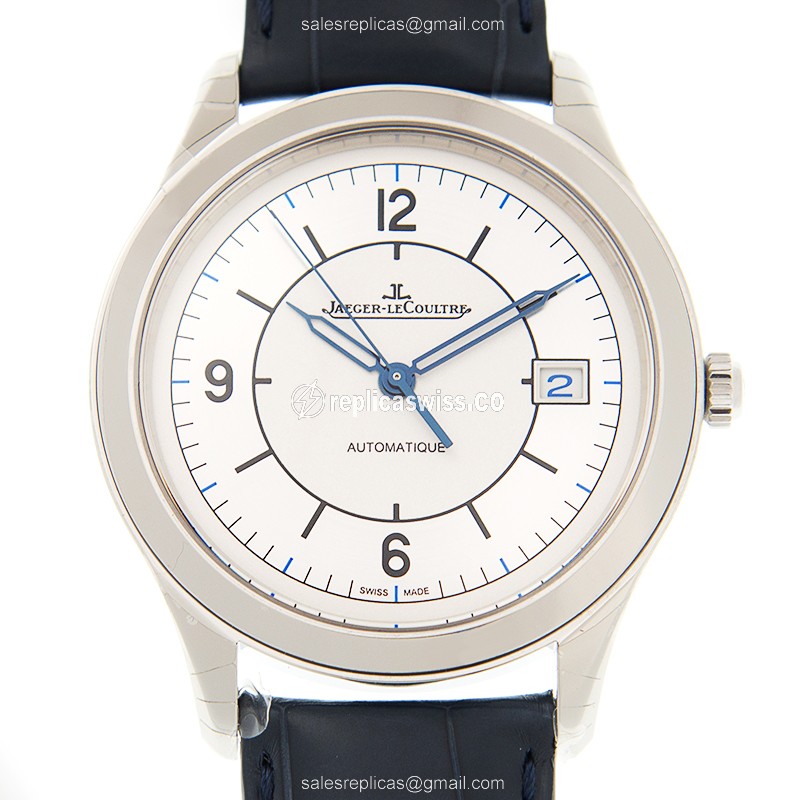 Exquisite Jaeger-Lecoultre Q1548530 Replica Watch | Automatic Movement, Silver Dial & Alligator