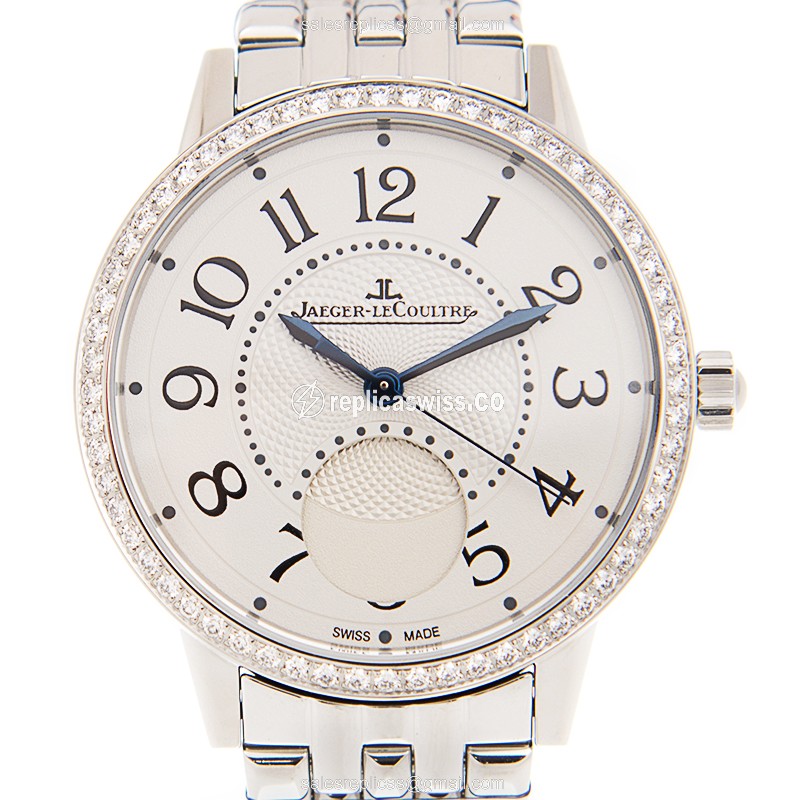 Exquisite Jaeger-Lecoultre Q3578120 RENDEZ VOUS in White Dial, Stainless Steel Case, Automatic