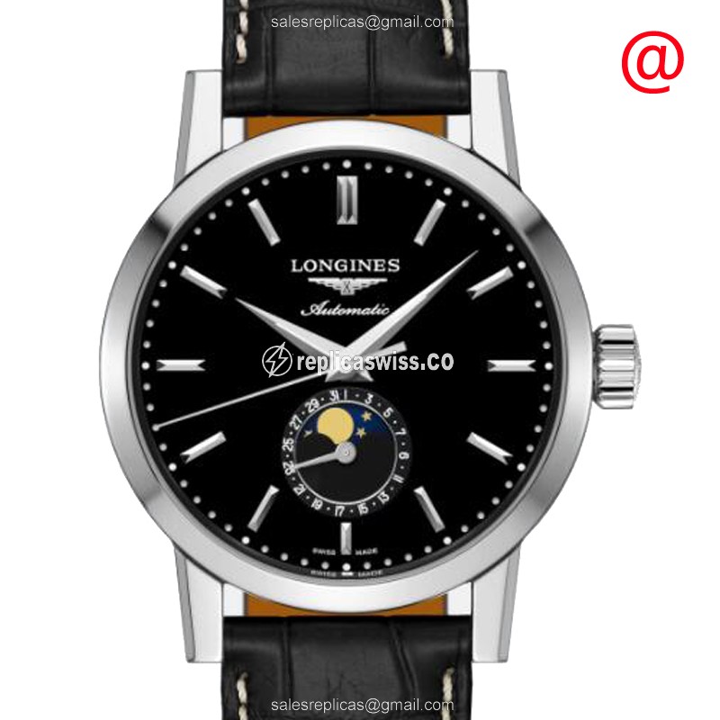 Exquisite Longines 1832 Replica with Black Dial & Stainless Steel Case | Automatic Movement Watch