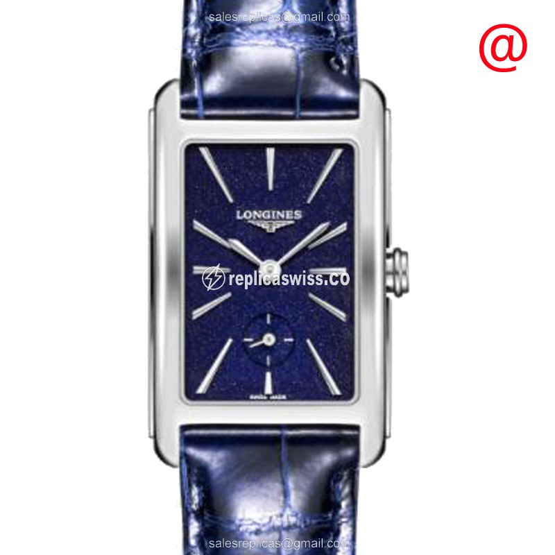 Exquisite Longines Dolce Vita Replica with Blue Quartz Movement Stainless Steel Case Watch