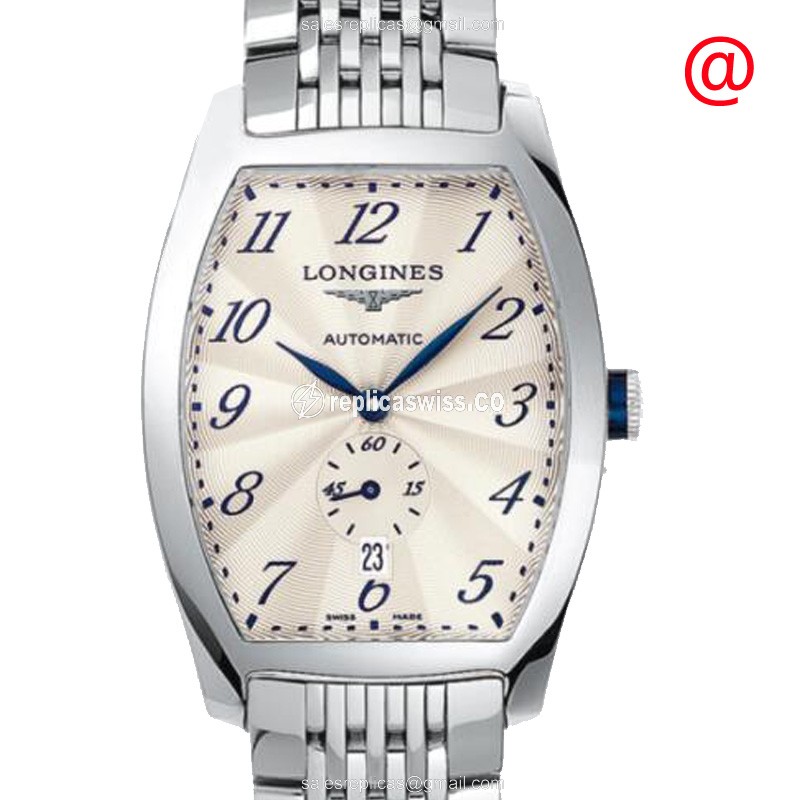 Exquisite Longines EVIDENZA Replica in Silver Dial & Stainless Steel, Automatic Precision Watch