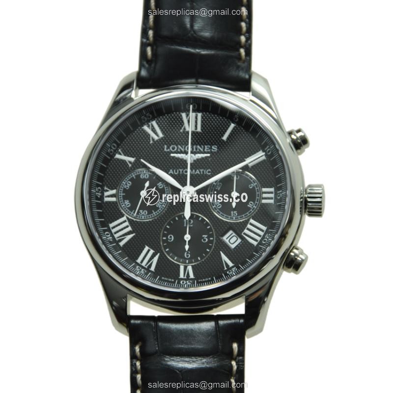 Exquisite Longines L2.759.4.51.7 Replica with Automatic Movement & Polished Steel Case Watch